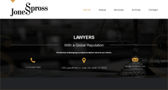 Desktop Screenshot of jonesspross.com